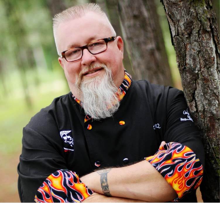 ray lampe judge at Giant National Capital BBQ Competition